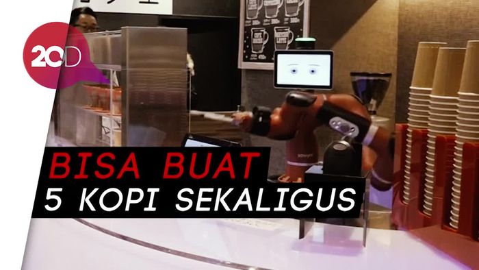 Wow! Kafe Jepang Pekerjakan Robot sebagai Barista