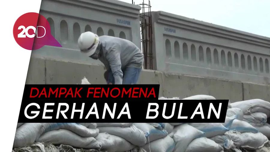 Warga Pesisir Jakarta Bersiap Hadapi Banjir Rob