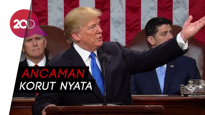 Momen Trump Perkenalkan Pembelot Korea Utara