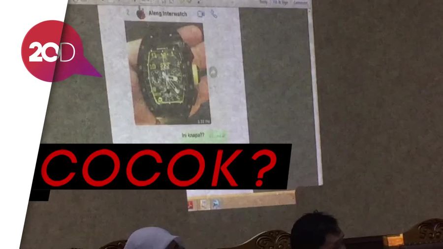 Jaksa Bandingkan Richard Mille Novanto dengan yang Dijual di Blok M   