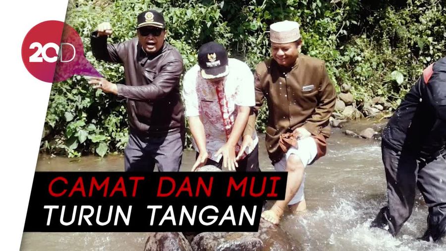 Ramai soal 90 Batu Tersusun Rapi dan Tersebar di Sungai, Ternyata…