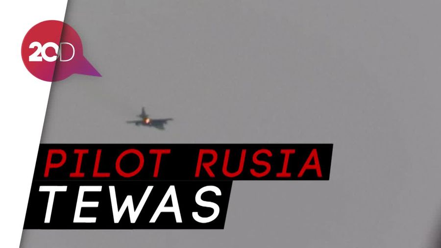Pilot Jet Tempur Rusia Dinyatakan Tewas, Usai Pesawatnya Ditembak Jatuh