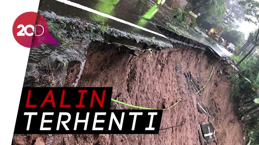 Inilah Kondisi Longsor di Puncak