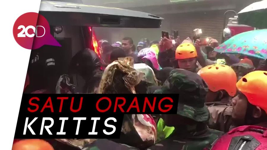 Tanah Longsor di Puncak Telan Satu Korban Jiwa