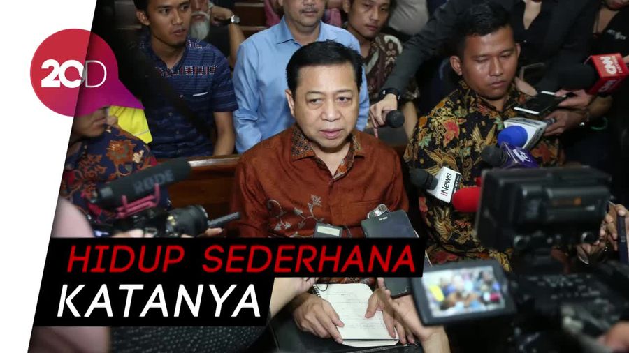 Tak Pakai Jam Mewah, Novanto: Sekarang Saya Rakyat Paling Bawah