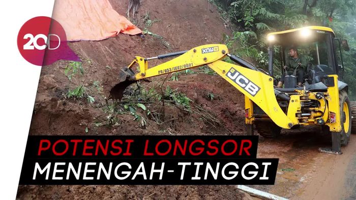 PVMBG Jelaskan Sebab Terjadinya Longsor di Puncak