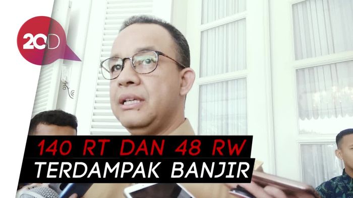 Janji Anies Terhadap  6.532 Pengungsi Banjir