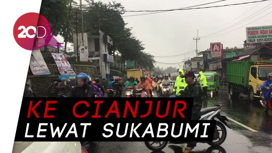 Akses Puncak Ditutup, Pengalihan Kendaraan Diberlakukan 