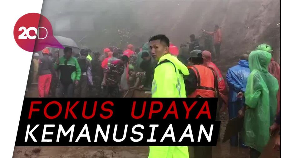Polri Tanggap Bencana Banjir dan Longsor