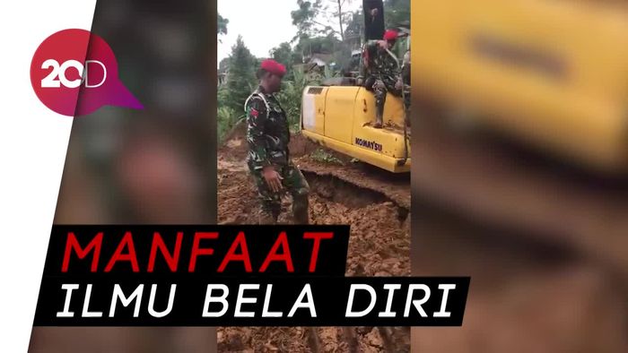 Pakai Tenaga Dalam, Kopassus Temukan 3 Korban Longsor
