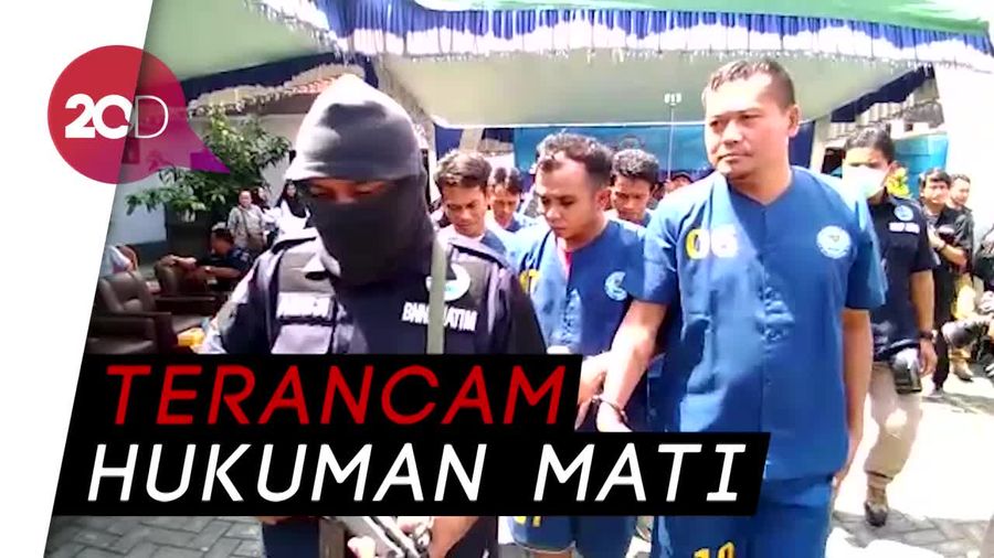 BNNP Jatim Musnahkan 8 Kg Sabu Senilai Rp 10 Miliar