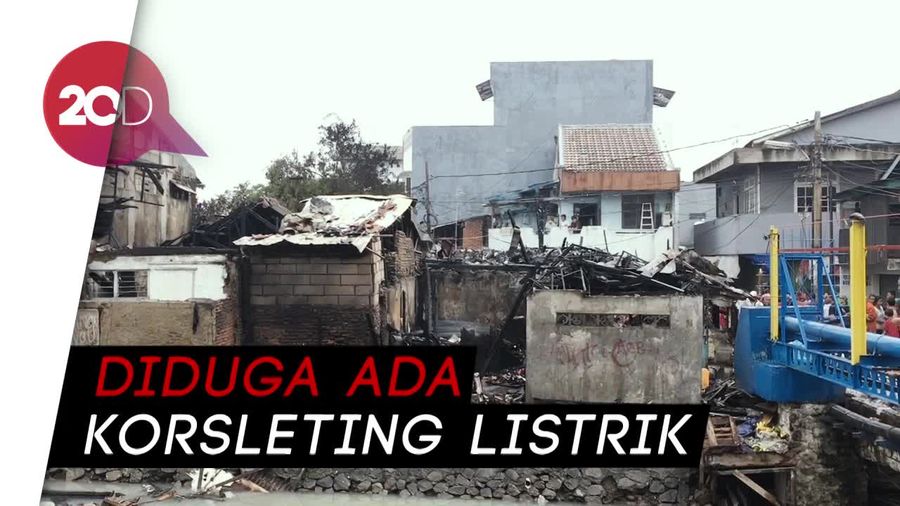 Kebakaran di Tamansari, Enam Rumah Ludes Terbakar