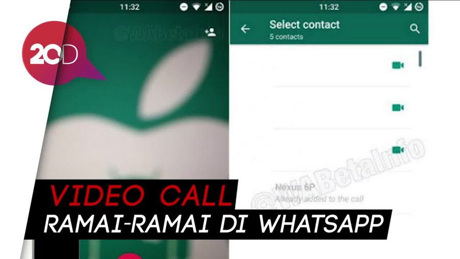 WhatsApp akan Kembangkan Fitur Voice dan Video Call Ramai-ramai
