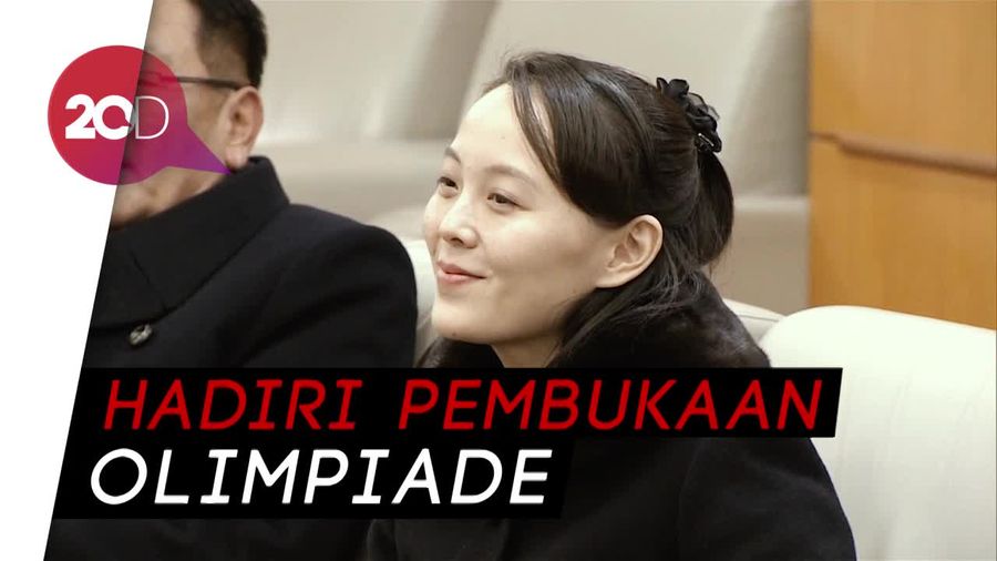 Senyum Adik Kim Jong-un saat Tiba di Korsel
