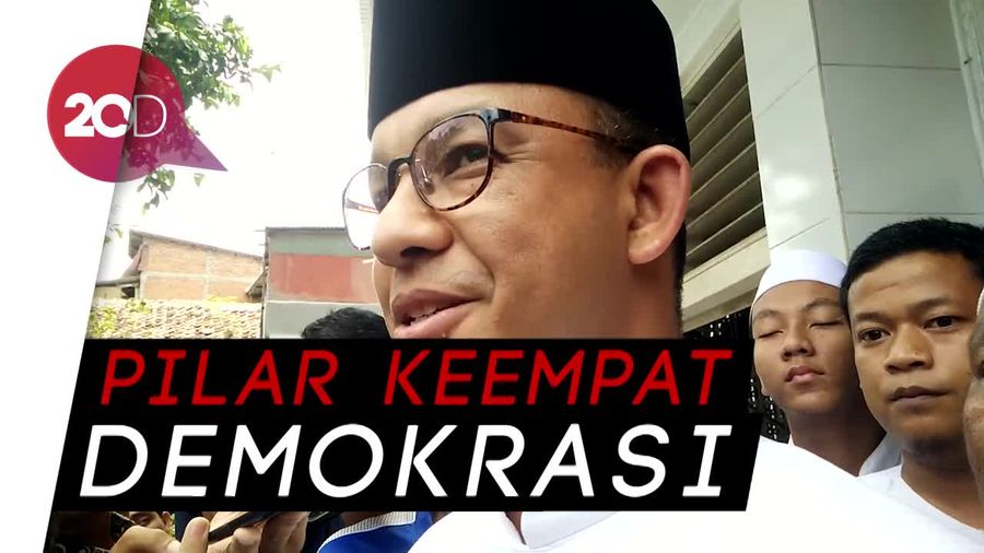 Doa Anies Baswedan di Hari Pers