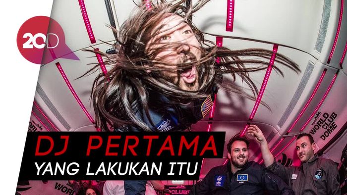 Steve Aoki DJ Pertama yang Pesta Tanpa Gravitasi di Bumi