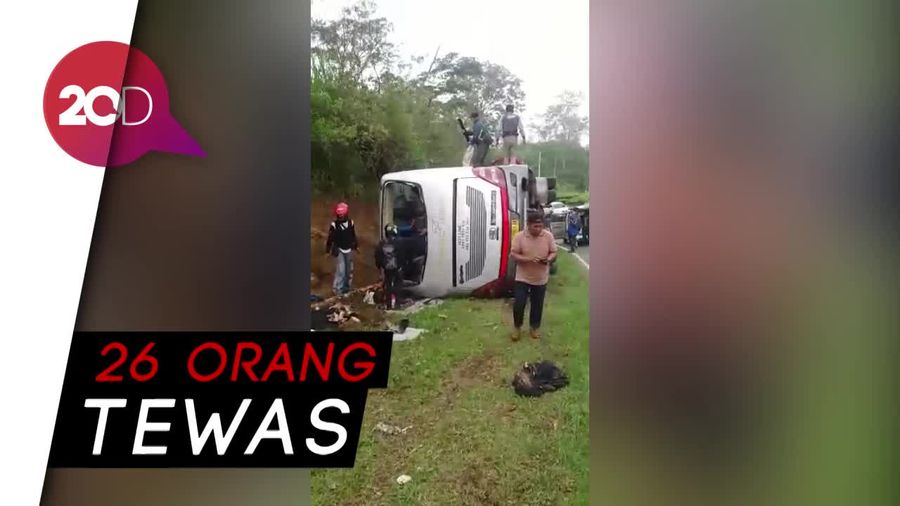 Ngeri! Begini Kondisi Para Korban Bus Terguling di Tanjakan Emen