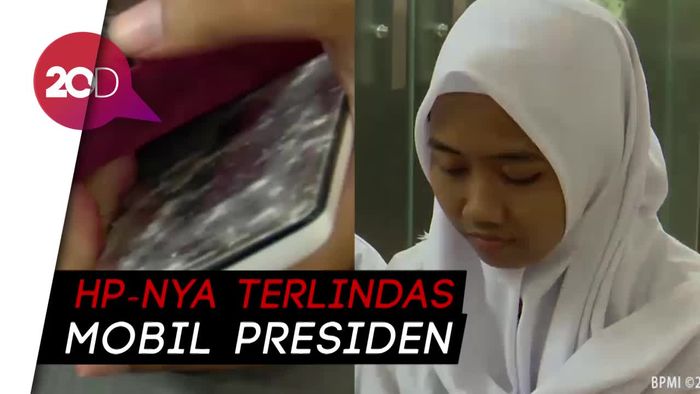 Cerita Siswi SMA Mendapat HP dari Jokowi, Kok Bisa?