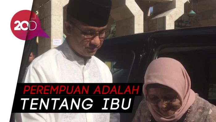 Ajak Ibu ke Acara Tabligh Akbar, Anies: Gantian, Dulu Saya Diajak