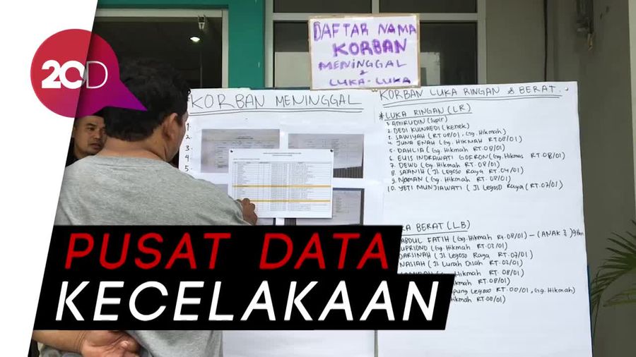 Crisis Centre Kecelakaan Bus Maut Tanjakan Emen