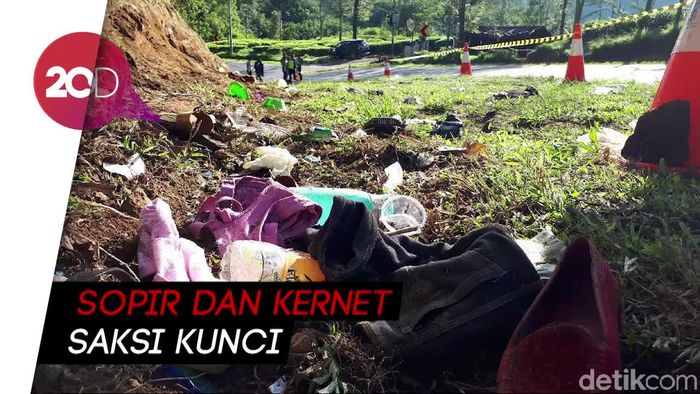 Polisi Periksa 4 Orang Saksi Kecelakaan Bus di Tanjakan Emen
