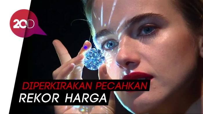 Wow! Berlian Putih Langka Dilelang