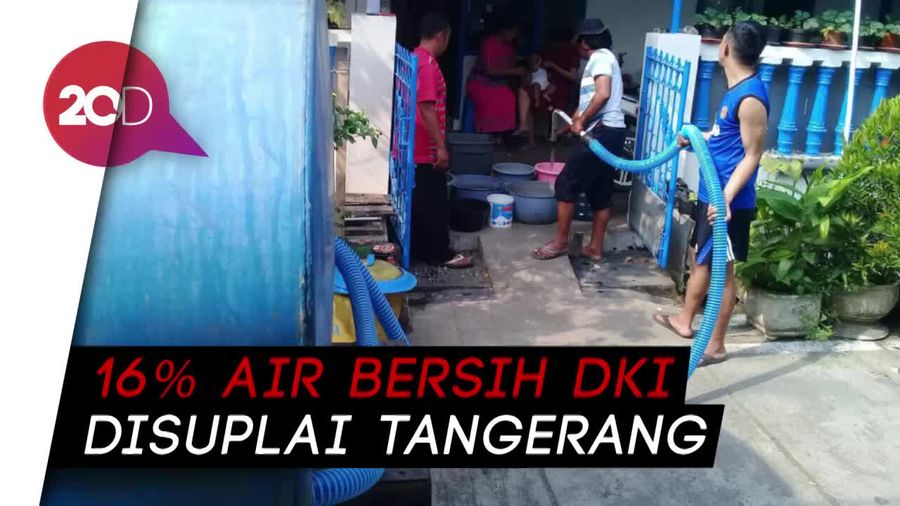 Penuhi Kebutuhan Air Bersih, Pemprov DKI Gandeng Pemkab Tangerang