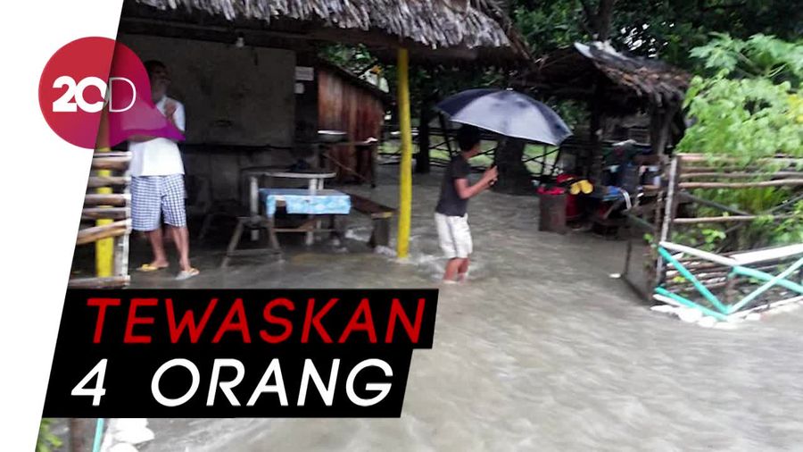 Parah! Badai Tropis Sanba Hantam Filipina