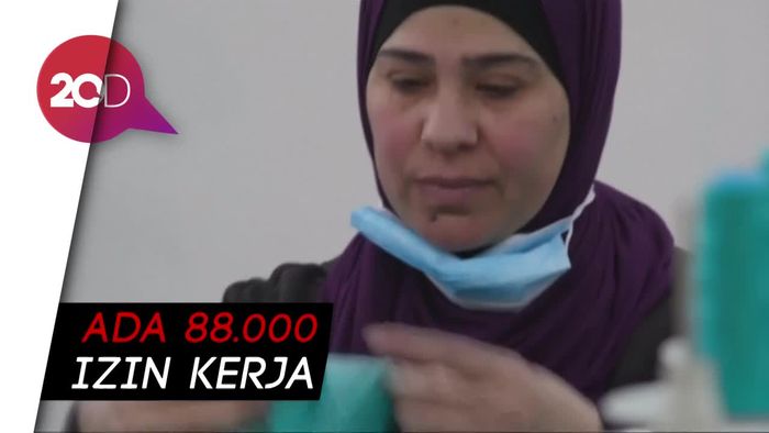 Perempuan Suriah di Yordania Dibantu Kerja