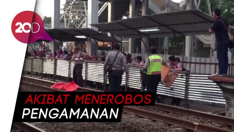 Seorang Wanita Tewas Tertabrak Kereta di Stasiun Klender Baru