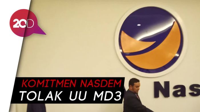 Nasdem Ajak Masyarakat Judicial Review UU MD3