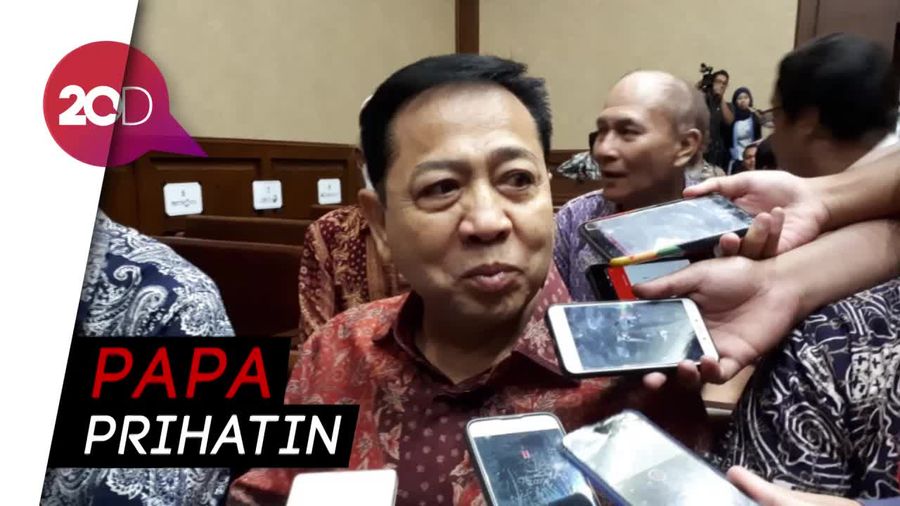 Ekspresi Kecewa Novanto Saat Fayakhun dan Bupati Subang jadi Tersangka