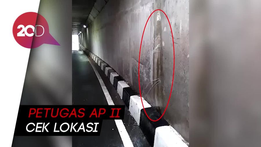 Ada Rembesan Air di Underpas Bandara Soekarno-Hatta