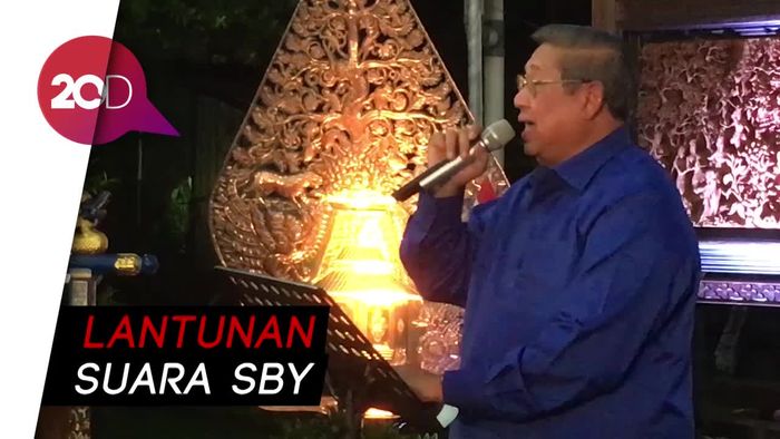 Nyanyian SBY Meriahkan Inaugurasi Partai Demokrat
