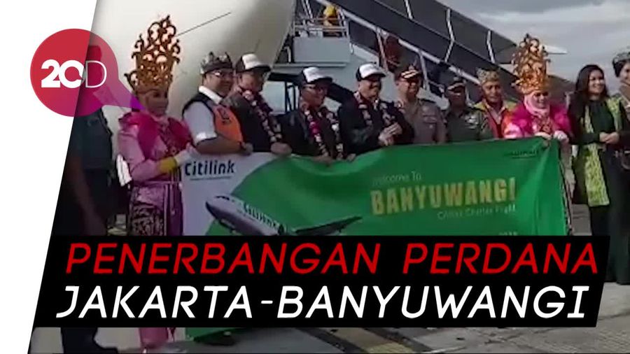 Citilink Resmi Buka Jalur Penerbangan Jakarta-Banyuwangi