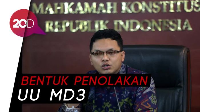 MK Persilakan Masyarakat Lakukan Judicial Review UU MD3