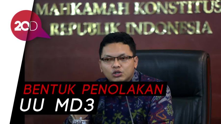 MK Persilakan Masyarakat Lakukan Judicial Review UU MD3