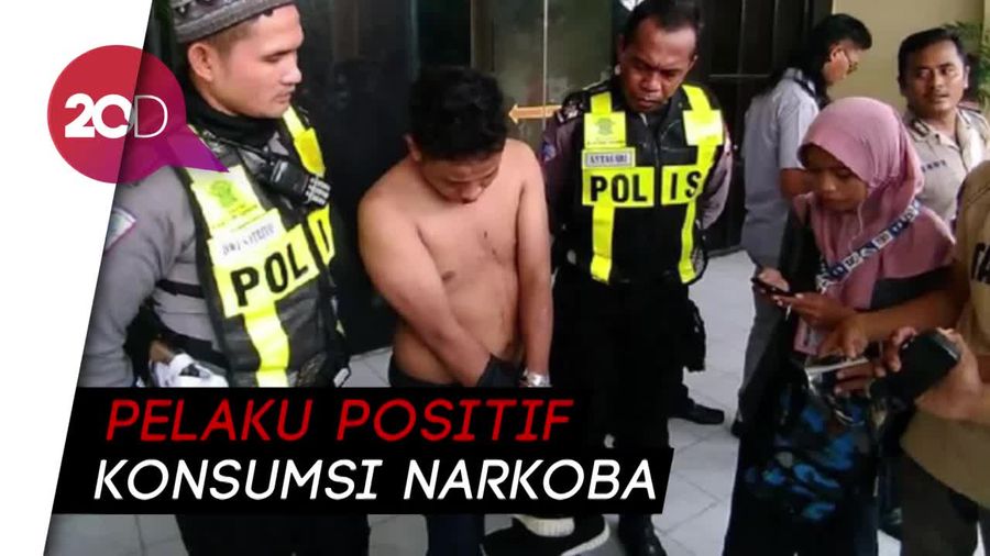 Rekaman CCTV Buron Narkoba Tabrak Anggota Satlantas Surabaya