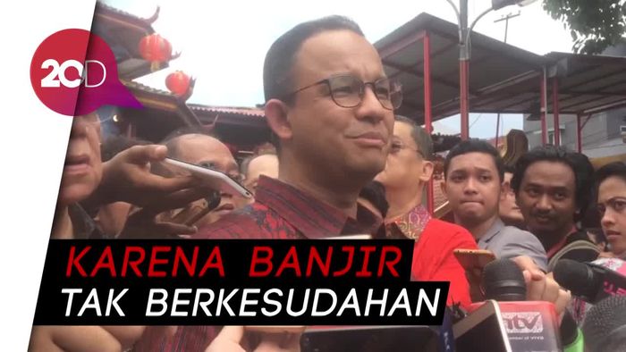 Cerita Anies Temui Mistar Ketinggian Air di Rawa Teratai