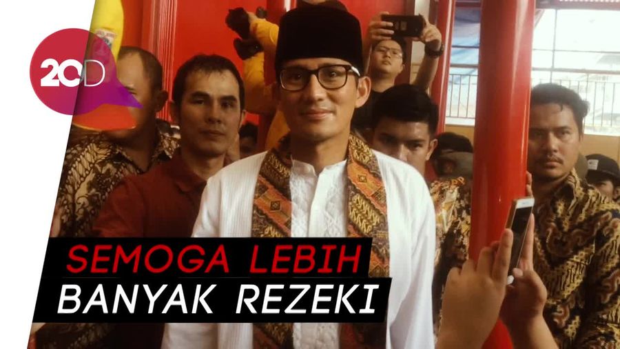 Harapan Sandi di Tahun Baru Imlek 2018