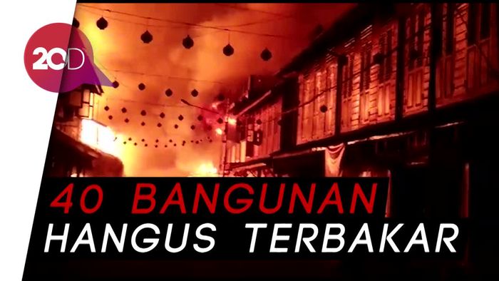 Api Mengamuk Dahsyat di Siak Riau