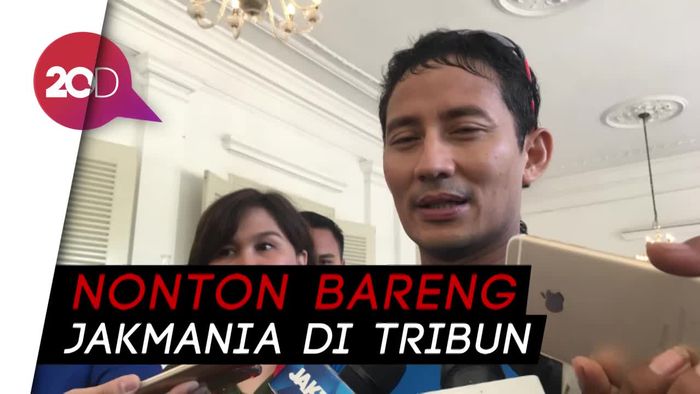 Cerita Sandiaga Teriaki Perusak Stadion GBK Kampungan