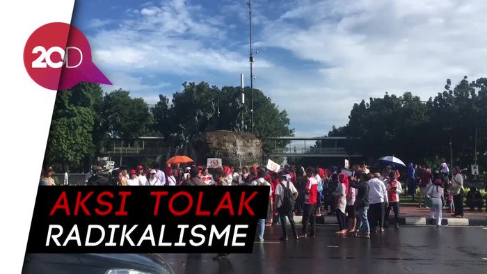 Ada Aksi Tolak Radikalisasi di CFD