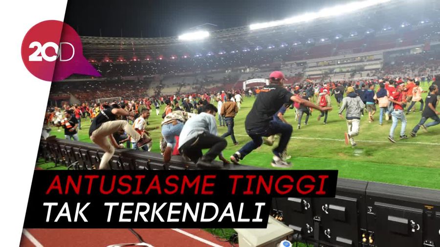 Wapres JK Nilai Pengerusakan Stadion GBK akibat Over Kapasitas