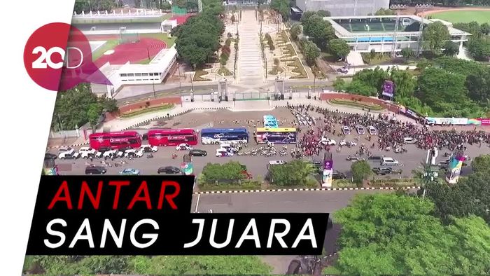 Pawai Kampiun Persija Jakarta