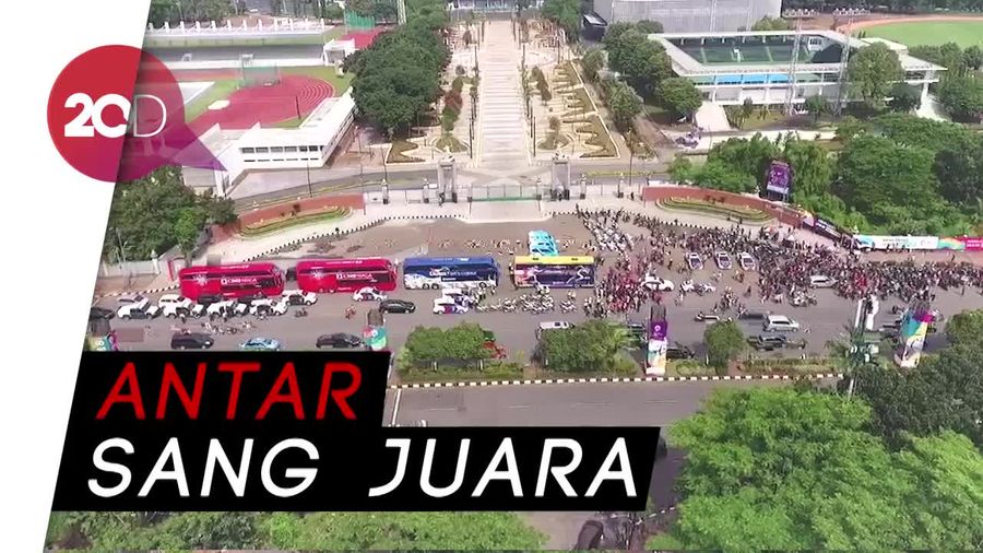 Pawai Kampiun Persija Jakarta