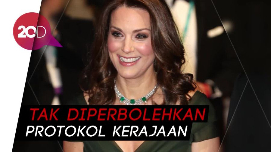 Tak Pakai Busana Hitam di BAFTA 2018, Kate Middleton Diprotes Netizen