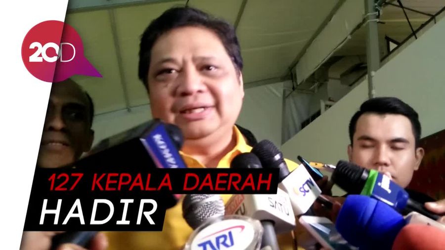 Ketum Golkar Kumpulkan Kepala Daerah Se-Indonesia
