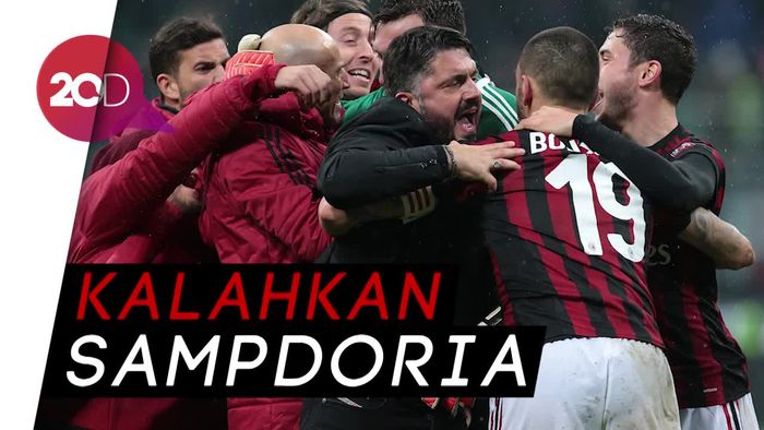 Gol Tunggal Bonaventura Menangkan Milan