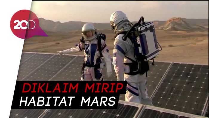 Intip Simulasi Kehidupan Mars di Israel